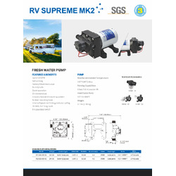 Seaflo Rv Supreme MK2 12V Water Pump