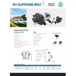 Seaflo RV Supreme MK2 12v Water Pump