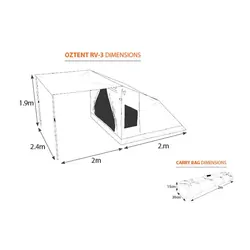 Oztent RV-3 Touring Tent
