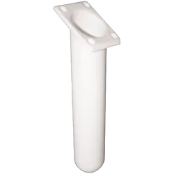 Tenob Rod Holder Narrow - Angled Shaft White