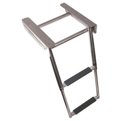 Telescopic Stainless Steel Ladder Retract 3 Step