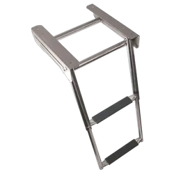 Telescopic Stainless Steel Ladder Retract 3 Step