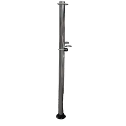 Heavy Duty Ski Pole - Stainless Steel - Detachable - Transom/Bulkhead Mount