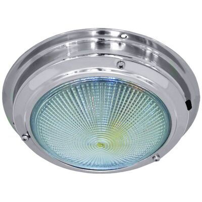 Led Dome Light Stainless Steel Red /White