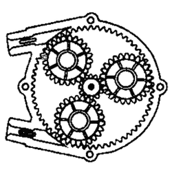 Multiflex Steering Helm - Planetary