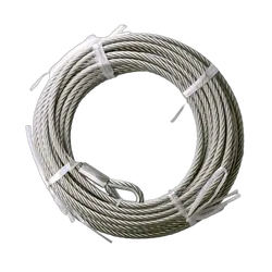 Bushranger 10.3mm x 25m wire rope 12k winch