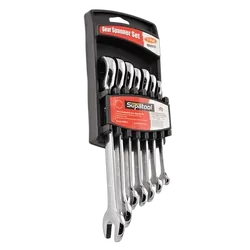 Supatool Combination Gear Spanner Set 7 Piece