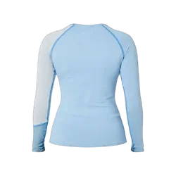 Jetpilot Long Sleeve Ladies Rashie Blue - Size 6