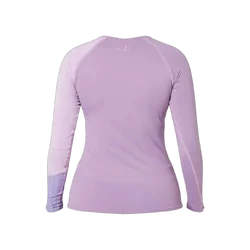 Jetpilot Cause Long Sleeve Ladies Rashie - Purple Size 6