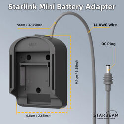Starbeam Starlink Mini Makita 18V Battery Adapter