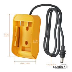 Starbeam Starlink Mini Dewalt 18V Battery Adapter