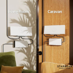 STARBEAM Starlink Gen 3 Router & Power Supply Wall Mount Kit - Adhesive Mount