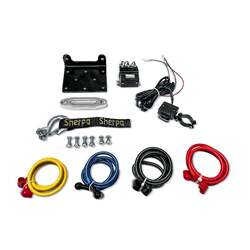 Sherpa 12V ATV Winch 4,500LB with Rope (includes wireless)