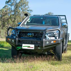 EFS Stockman Bullbar To Suit Toyota Hilux 08/2020 - On