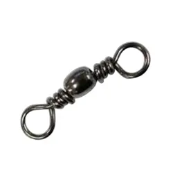 Seahorse Black Barrel Swivel Size #7