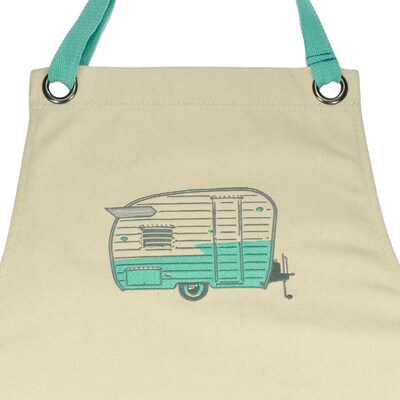 Van Go Collections Embroidered Apron  Wings Caravan  Summer