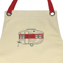 Van Go Collections Embroidered Apron Mini Caravan Spring