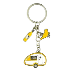 Van Go Collections Keyring Seasonal Collection 'Teardrop Caravan' Design