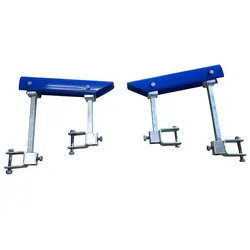 Boat Trailer Self Centering V Kit 400mm - Blue
