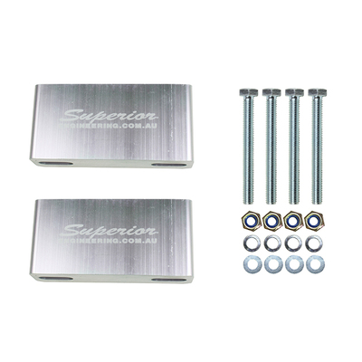 Superior Billet Series 6061 - T6 Alloy Sway Bar Extensions Suitable For Toyota LandCruiser 76/78/79/80/105 Series Front 4-5 Inch (100-125mm) Lift - LF