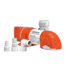 SEAFLO 14A Series Narrow Low Profile Water Level Sensing Automatic Bilge Pumps 1100GPH 12v