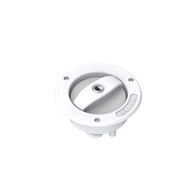SEAFLO WATER INLET WHITE WITH LOCK
