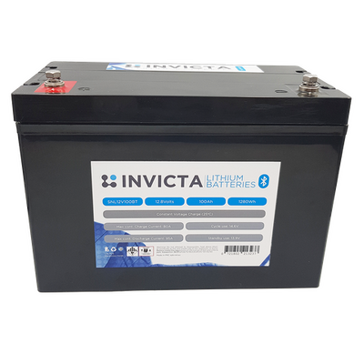 Invicta Lithium 12V100AH BLUETOOTH