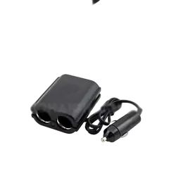 Battery Link Power Socket Quad Outlets Cigarette Lighter Socket