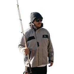 Burke Spray Jacket Large Silver