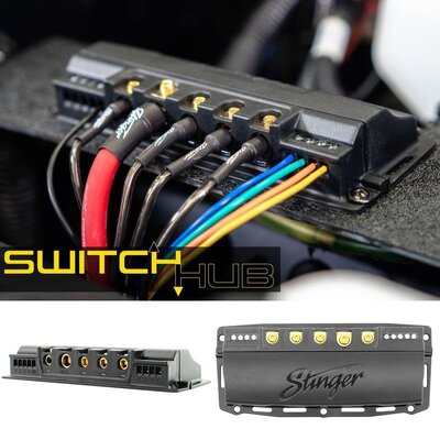 Switchhub - 4Ch. High Current Relay System