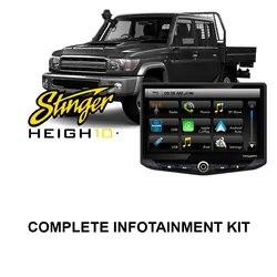 Heigh10 Infotainment Kit (Includes: Un1810/Bkttr998/Swi-Ty01/Cph-Sti01/Staat10M to suit Toyota