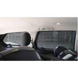 Nissan Pathfinder 4th Generation Car Rear Window Shades (R52; 2013-2021)