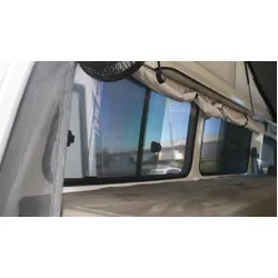 Second Row Port Window Shades to suit Toyota LandCruiser Troop Carrier (75/78 Series; 1984-Present)