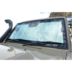 Front Windscreen Sun Shade to suit Toyota LandCruiser Troop Carrier/ 70 Series (without Pre-collision System) (75/76/78/79 Series; 2007-2022)