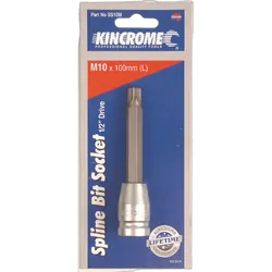 Kincrome Spline Socket 1/2" Drive 10M