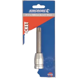 Kincrome Spline Socket 1/2" Drive 12M