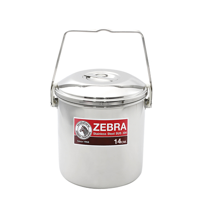 Zebra Loop Handle Pot - 14  cm Dia. 2.0L