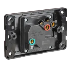 Projecta 10A Single Gpo Power Point - Black Without Fascia