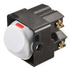 Projecta 10 Amp 2 Way Switch Mechanism Double Pole - White
