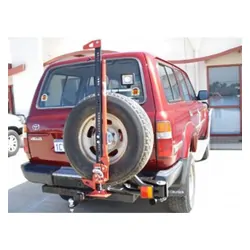 Single Spare Wheel Carrier to Suit Toyota LandCruiser 80 Series RHS