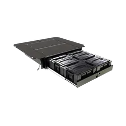 Front runner Nissan Navara D40 DC Wolf Pack Drawer Kit