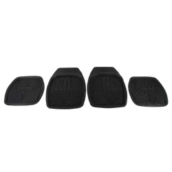 Wildtrak 4Pk Black Car Mats 69 X 47Cm And 47 X 46Cm