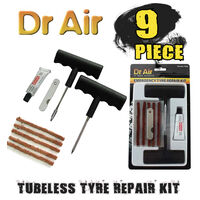 Dr Air Tubeless Tyre Repair Kit - 9 Piece