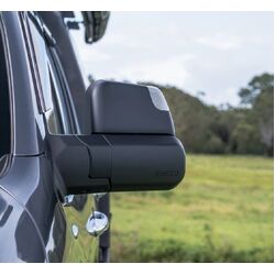 MSA Towing Mirrors (Black, Electric, Indicators) to suit Mazda BT50 10/2011 - 10/2020