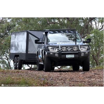 Msa (Black, Heated, Electric, Radio, Gps) To Suit Tm101 - Volkswagen Amarok Towing Mirrors 2009-Current