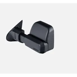 MSA Towing Mirrors to suit Nissan Patrol GU Y61 (1997-2016) - Black, Manual