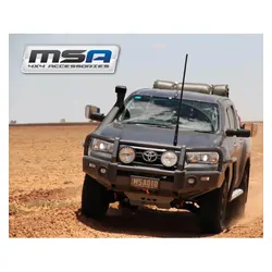 MSA Towing Mirrors to Suit Isuzu DMAX 12 - 09/2020 (Black - Manual)
