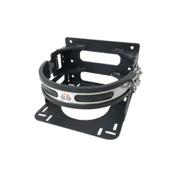 Top End Camp Gear Gas Bottle Holder Rear,Base Or Roof Mount 3kg