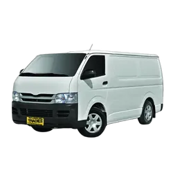 Tuff Terrain Canvas Grey Seat Cover to Suit Toyota HiAce LWB SLWB Van Bucket Seats 14-On FRONT