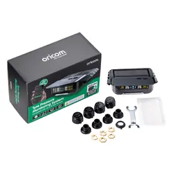 Oricom TPMS10-8E Tyre Pressure Monitoring System Incl. 8 External Sensors with APP Control Settings